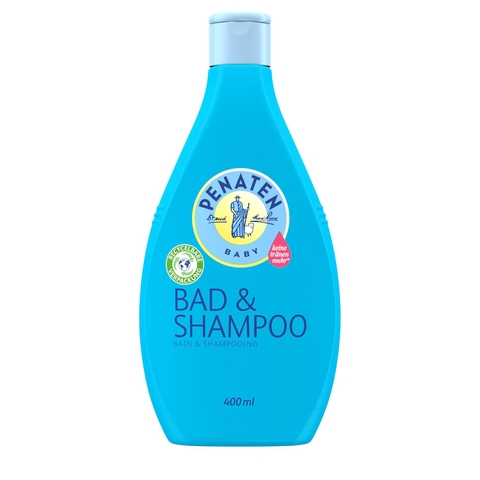Penaten Baby Bad & Shampoo 400ml Sữa Tắm Gội 2 Trong 1 Cho Trẻ Sơ Sinh 2025 – Sữa Tắm Gội Penaten Đức Không Cay Mắt Dịu Nhẹ Làm Sạch Không Khô Da Hỗ Trợ Chăm Sóc Làn Da Mái Tóc Mỏng Manh An Toàn Không Paraben Không Sulfate Chính Hãng Giá Rẻ Cho Bé Từ Ngày Đầu Đời
