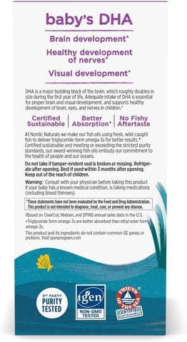 Siro Baby's DHA Nordic Naturals Lọ 60ml Chính Hãng 2025: Review Chi Tiết, Giá Bán, Thành Phần, Lợi Ích, Cách Dùng – Hỗ Trợ Phát Triển Não Bộ Thị Lực Cho Bé Sơ Sinh Từ 0-12 Tháng