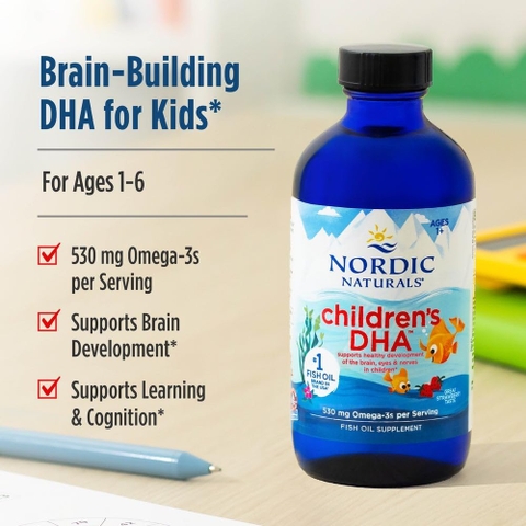 Siro Bổ Sung Omega 3 DHA Xtra Nordic Naturals Tinh Khiết 880mg Cho Bé 1-6 Tuổi 60ml Của Mỹ Chính Hãng : Review Chi Tiết, Giá Bán, Thành Phần, Lợi Ích, Cách Dùng Cho Bé Phát Triển Trí Não Thị Lực