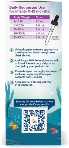 Siro Baby's DHA Nordic Naturals Lọ 60ml Chính Hãng 2025: Review Chi Tiết, Giá Bán, Thành Phần, Lợi Ích, Cách Dùng – Hỗ Trợ Phát Triển Não Bộ Thị Lực Cho Bé Sơ Sinh Từ 0-12 Tháng