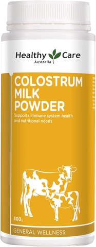 Sữa Bò Non Healthy Care Colostrum Milk Powder 300g - Tăng Đề Kháng, Phát Triển Toàn Diện Cho Bé