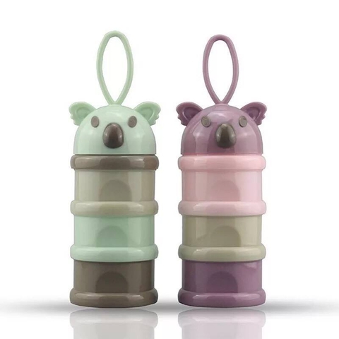 HỘP CHIA SỮA & THỨC ĂN 3 TẦNG TIỆN LỢI