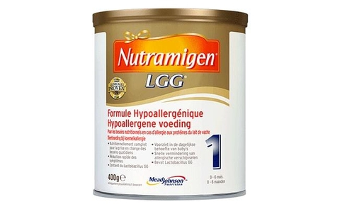 Sữa Công Thức Nutramigen Hypoallergenic LGG Cho Bé Từ 0 - 6 Tháng 2026 – Nutramigen 1 LGG Complete Không Đạm Sữa Bò Không Lactose An Toàn Tăng Cân Hỗ Trợ Tiêu Hóa Miễn Dịch Với Probiotic LGG Chính Hãng Mead Johnson Mỹ Giá Rẻ Cho Trẻ Dị Ứng Đạm Sữa Bò