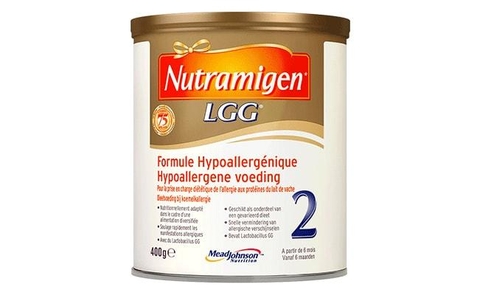 Sữa Công Thức Nutramigen Hypoallergenic LGG Cho Bé Từ 6 - 12 Tháng 2026 – Nutramigen 2 LGG Complete Không Đạm Sữa Bò Không Lactose An Toàn Tăng Cân Hỗ Trợ Tiêu Hóa Miễn Dịch Với Probiotic LGG Chính Hãng Mead Johnson Mỹ Giá Rẻ Cho Trẻ Dị Ứng Đạm Sữa Bò