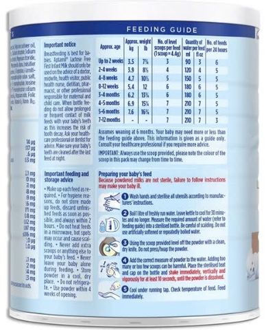 Sữa Bột Aptamil Lactose Free 400g Cho Bé 0-12 Tháng 2026 – Aptamil Lactose Free Không Lactose Hỗ Trợ Tiêu Hóa Tăng Cân Khỏe Mạnh Cho Bé Không Dung Nạp Đường Lactose Chính Hãng Anh Giá Rẻ