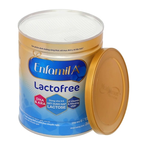 Sữa Bột Enfamil A+ Lactofree 380g Cho Bé 0-12 Tháng Dành Cho Trẻ Không Dung Nạp Đường Lactose 2026 – Enfamil A+ Lactofree Không Lactose Hỗ Trợ Tiêu Hóa Tăng Cân Khỏe Mạnh Cho Bé Dị Ứng Lactose Chính Hãng Mỹ Giá Rẻ