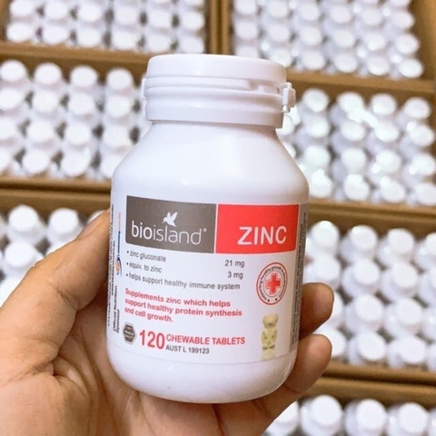 Viên Bổ sung Kẽm Úc cho bé của Úc Bio Island Zinc 120 Viên