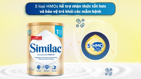 Sữa Bột Similac Số 1 Dinh Dưỡng 5G 400g (0-6 Tháng)