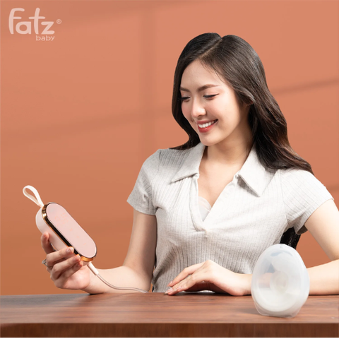 Máy hút sữa điện đôi rảnh tay Resofree 5 Fatzbaby
