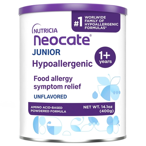 Sữa Công Thức Nutricia Neocate Junior Dành Cho Trẻ Từ 1 Tuổi Trở Lên 2026 – Neocate Junior Không Gây Dị Ứng Không Chứa Sữa Bò Công Thức Dựa Trên Axit Amin Hương Vị Thơm Ngon Không Hương Liệu Lon 14.1 Oz (400g) Hỗ Trợ Tăng Cân Tiêu Hóa Miễn Dịch Chính Hãng Mỹ Giá Rẻ