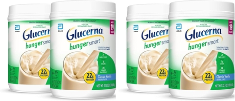 Bột Glucerna Hunger Smart Diabetes Care Hương Vani Cổ Điển 22.3 Oz (630g) 2026 – Thức Ăn Nhẹ Thay Thế Cho Người Tiểu Đường Hỗ Trợ Kiểm Soát Đường Huyết 22g Protein 130 Calo Chính Hãng Abbott Mỹ