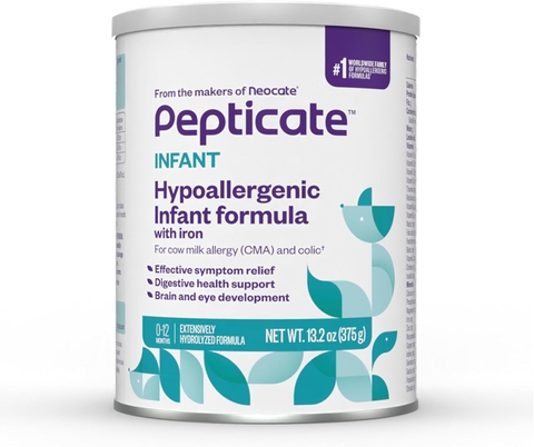 Pepticate 13.2 Oz - Sữa Công Thức Không Gây Dị Ứng Cho Trẻ Dị Ứng Đạm Sữa Bò!