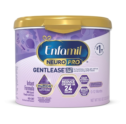 Enfamil NeuroPro Gentlease 553g (19.5 oz) - Sữa Chống Nôn Trớ Tốt Nhất Cho Bé 0-12 Tháng!