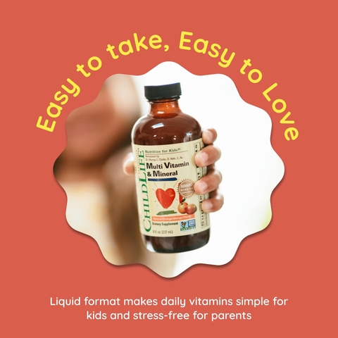 Vitamin Tổng Hợp Dạng Nước ChildLife 237ml – Giải Pháp Tăng Đề Kháng, Giúp Bé Ăn Ngon Phát Triển Toàn Diện