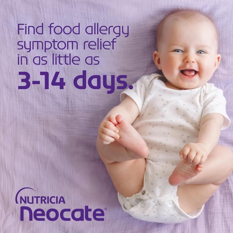 🍼 NUTRICIA NEOCATE INFANT – SỮA CÔNG THỨC AMINO CHO BÉ DỊ ỨNG ĐẠM SỮA BÒ
