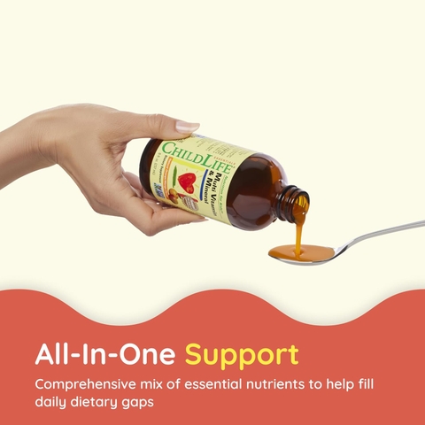 Vitamin Tổng Hợp Dạng Nước ChildLife 237ml – Giải Pháp Tăng Đề Kháng, Giúp Bé Ăn Ngon Phát Triển Toàn Diện