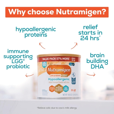 Sữa Enfamil Nutramigen 19.8 oz - Giải Pháp Dinh Dưỡng Tối Ưu Cho Trẻ Dị Ứng Đạm Sữa Bò