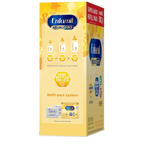 Enfamil NeuroPro Gentlease Baby Formula – Sữa Cho Trẻ Sơ Sinh Dinh Dưỡng Đầy Đủ Với Omega 3 DHA Và Choline Hỗ Trợ Phát Triển Não