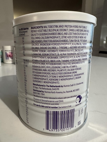 Sữa Công Thức Pepticate Dành Cho Trẻ Sơ Sinh 2026 – Pepticate Hypoallergenic Không Đạm Sữa Bò Không Lactose An Toàn Tăng Cân Hỗ Trợ Tiêu Hóa Miễn Dịch Với DHA ARA Sắt Prebiotics Chính Hãng Mỹ Giá Rẻ Cho Bé Dị Ứng Đạm Sữa Bò