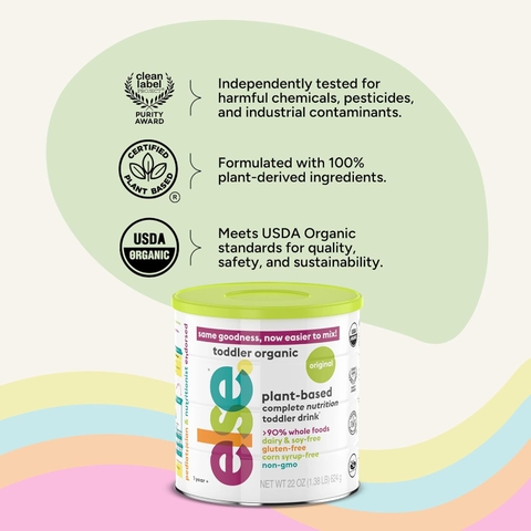 Sữa Công Thức Hữu Cơ Else Nutrition Cho Trẻ Từ 12-36 Tháng Tuổi 2026 – Sữa Thực Vật Không Sữa Bò Không Đậu Nành Hỗ Trợ Miễn Dịch Tăng Trưởng Cân Bằng Bổ Sung Hơn 20 Loại Vitamin Thiết Yếu Chính Hãng Mỹ Giá Rẻ