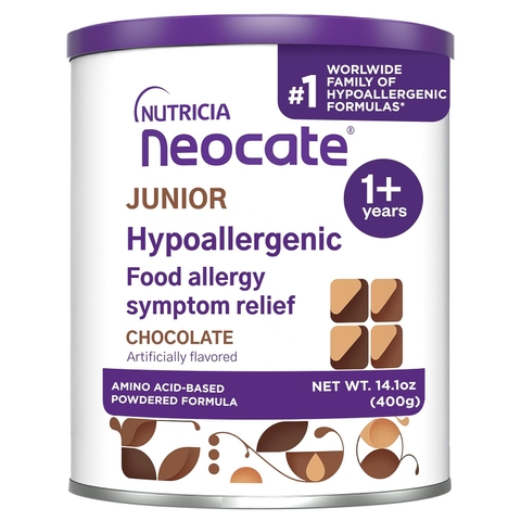Neocate Junior Không Gây Dị Ứng Không Chứa Sữa Bò Công Thức Dựa Trên Axit Amin Hương Sô Cô La Lon 410ml Hỗ Trợ Tăng Cân Tiêu Hóa Miễn Dịch Chính Hãng Mỹ Giá Rẻ