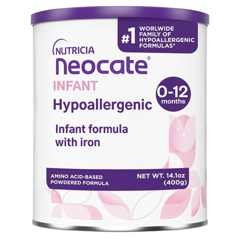 Sữa Neocate Syneo Mỹ 400g - Giải pháp tối ưu cho trẻ dị ứng đạm sữa bò, viêm ruột, hấp thu kém. Mua ngay tại Mum Baby Từ Dũ chính hãng, giao nhanh.
