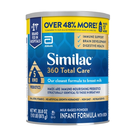 Sữa Công Thức Similac 360 Total Care – Dinh Dưỡng Tốt Nhất Cho Bé Sơ Sinh 0-12 Tháng