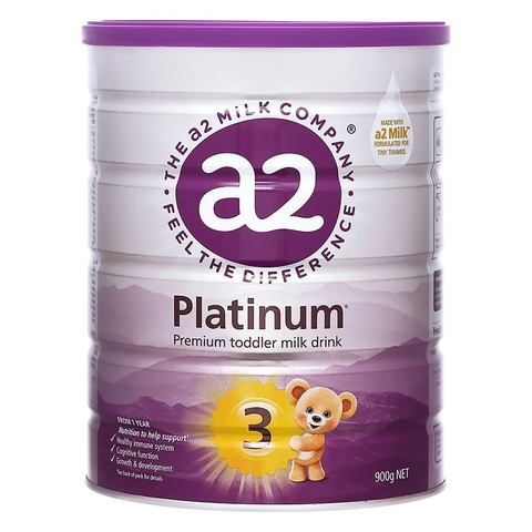 Sữa A2 Platinum Premium Toddler Milk Drink Số 3 Lon 900g (Từ 1 Tuổi Trở Lên) 2026 – Sữa A2 Đạm Quý A2 Nhập Khẩu New Zealand Tự Nhiên Dễ Tiêu Hóa Giảm Đầy Hơi Tăng Hấp Thu Dinh Dưỡng Tăng Cân Khỏe Mạnh Không Đạm A1 Không GMO Chính Hãng Úc Giá Rẻ Cho Trẻ Ăn Dặm