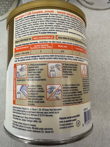 Sữa Công Thức Nutramigen Hypoallergenic LGG Cho Bé Từ 12 Tháng Tuổi Trở Lên 2026 – Nutramigen 3 LGG Complete Không Đạm Sữa Bò Không Lactose An Toàn Tăng Cân Hỗ Trợ Tiêu Hóa Miễn Dịch Với Probiotic LGG Chính Hãng Mead Johnson Mỹ Giá Rẻ Cho Trẻ Dị Ứng Đạm Sữa Bò