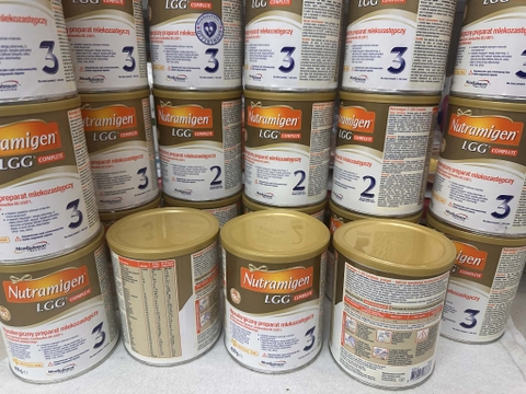Sữa Công Thức Nutramigen Hypoallergenic LGG Cho Bé Từ 12 Tháng Tuổi Trở Lên 2026 – Nutramigen 3 LGG Complete Không Đạm Sữa Bò Không Lactose An Toàn Tăng Cân Hỗ Trợ Tiêu Hóa Miễn Dịch Với Probiotic LGG Chính Hãng Mead Johnson Mỹ Giá Rẻ Cho Trẻ Dị Ứng Đạm Sữa Bò