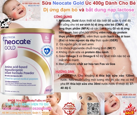 So Sánh Các Sản Phẩm Neocate: Syneo, DHA/ARA, LCP, Gold – Hướng Dẫn Chọn Sữa Cho Trẻ Dị Ứng Đạm Sữa Bò