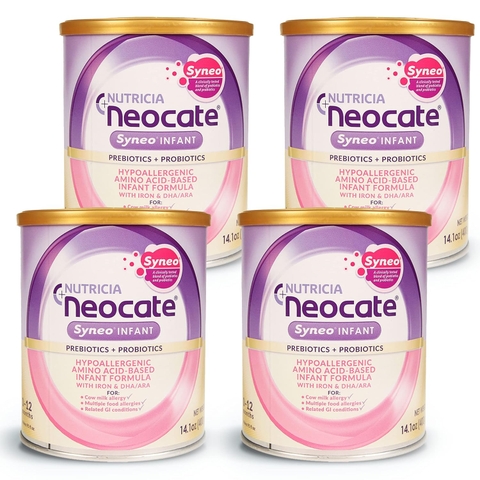 Sữa Neocate Syneo Mỹ 400g Chính Hãng 2025: Review Chi Tiết, Giá Bán, Thành Phần, Lợi Ích, Cách Pha Cho Bé Dị Ứng Đạm Sữa Bò Nặng, Rối Loạn Tiêu Hóa, Viêm Ruột, Hấp Thu Kém