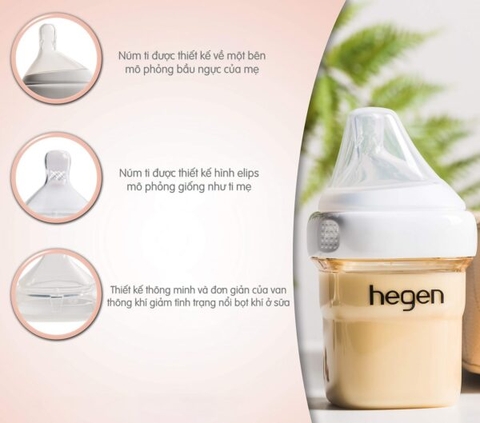 Bình sữa Hegen chính hãng 60ml / 150ml / 240ml / 330ml