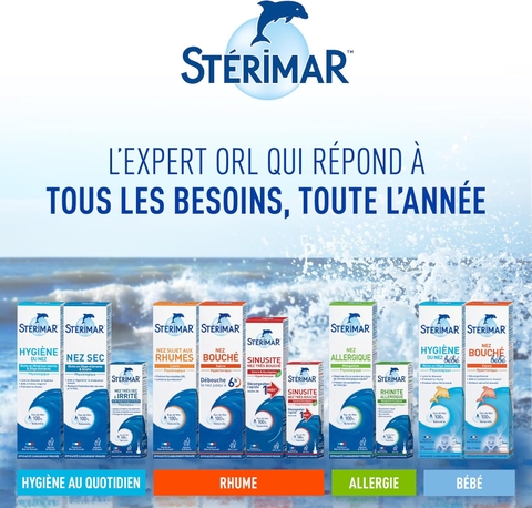Xịt Mũi Sterimar Baby 100ml Từ Pháp Cho Trẻ Sơ Sinh Vệ Sinh Hàng Ngày 2026 – Xịt Mũi Muối Biển Sterimar Baby Làm Sạch Mũi Loại Bỏ Bụi Bẩn Dịch Nhầy Giúp Bé Thở Dễ Dàng An Toàn 100% Tự Nhiên Không Chất Bảo Quản Chính Hãng Giá Rẻ