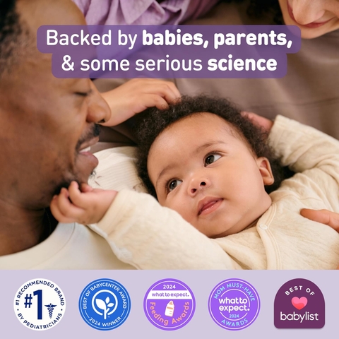 Enfamil NeuroPro Gentlease Baby Formula, Xây dựng trí não DHA, Hỗn hợp miễn dịch HuMO6, được thiết kế để giảm quấy khóc, khóc, đầy hơi và khạc nhổ trong 24 giờ, Prebiotics để thúc đẩy phân mềm hơn