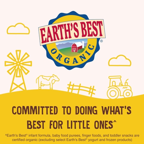 Sữa Earth’s Best Organic Infant Formula 595g Đỏ Cho Bé 0-12 Tháng - Mỹ 2026 – Sữa Hữu Cơ Không GMO Hỗ Trợ Phát Triển Não Bộ Xương Chiều Cao Miễn Dịch Chính Hãng Mỹ Giá Rẻ