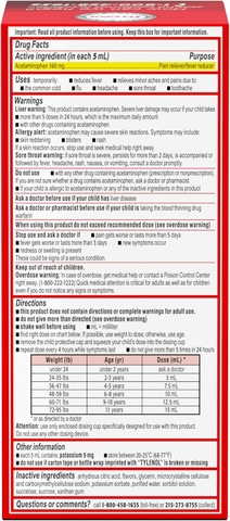 Siro Giảm Đau Hạ Sốt Tylenol Cho Trẻ 2-11 Tuổi Children’s Tylenol Pain Fever 120ml Vị Cherry 2025 – Acetaminophen Hương Anh Đào Chính Hãng Mỹ Giá Rẻ, An Toàn Không Aspirin Ibuprofen Cho Bé Mọc Răng Đau Nhức Sốt Cao