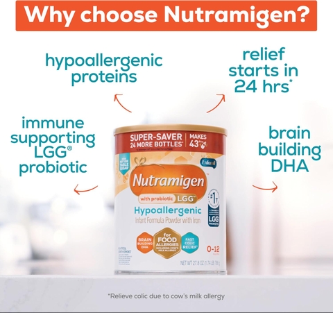 Sữa Enfamil Nutramigen - Giải Pháp Dinh Dưỡng Tối Ưu Cho Trẻ Dị Ứng Đạm Sữa Bò