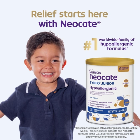 Neocate Syneo Junior - Giải Pháp Dinh Dưỡng Tối Ưu Cho Trẻ Dị Ứng Thực Phẩm