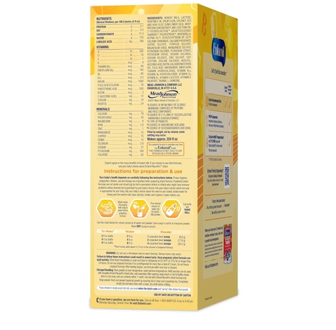 Enfamil NeuroPro Nội Địa Mỹ 1032g (36.4 oz) - Sữa Tốt Nhất Cho Trẻ Sơ Sinh 0-12 Tháng!