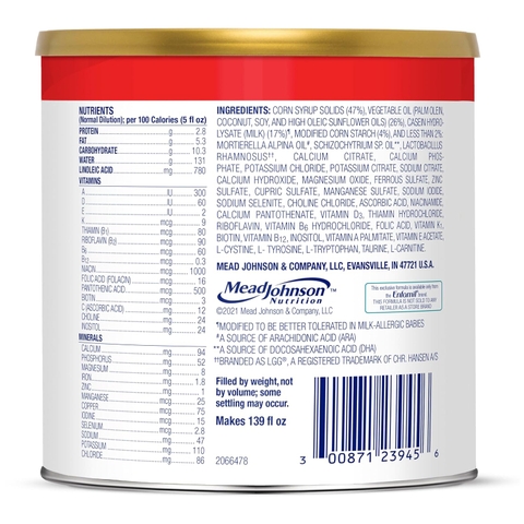 Sữa Enfamil Nutramigen 19.8 oz - Giải Pháp Dinh Dưỡng Tối Ưu Cho Trẻ Dị Ứng Đạm Sữa Bò