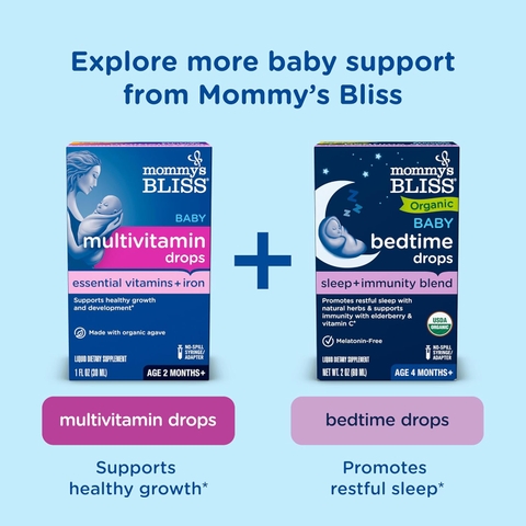 🌟 MEN VI SINH DẠNG NHỎ GIỌT MOMMY'S BLISS BABY PROBIOTIC DROPS – HỖ TRỢ SỨC KHỎE TIÊU HÓA & MIỄN DỊCH CHO BÉ TỪ 0 THÁNG TUỔI! 🌟