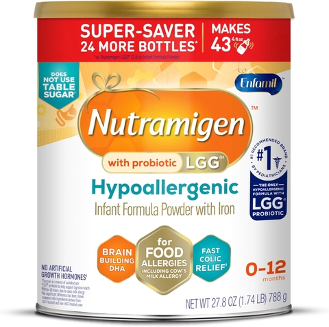 Sữa Enfamil Nutramigen - Giải Pháp Dinh Dưỡng Tối Ưu Cho Trẻ Dị Ứng Đạm Sữa Bò