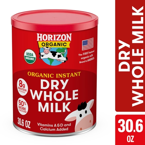 Horizon Organic Dry Whole Milk 870g – Sữa Bột Hữu Cơ Tiện Lợi, Giàu Dinh Dưỡng