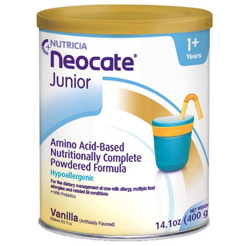 Neocate Junior Vanilla – Công Thức Không Gây Dị Ứng, Hỗ Trợ Tiêu Hóa Cho Trẻ