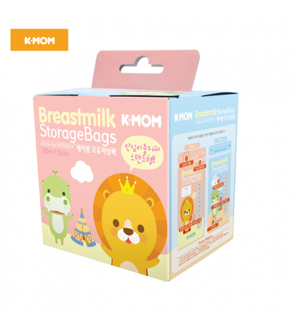 TÚI TRỮ SỮA K-MOM HÀN QUỐC 20-50 TÚI 200ML