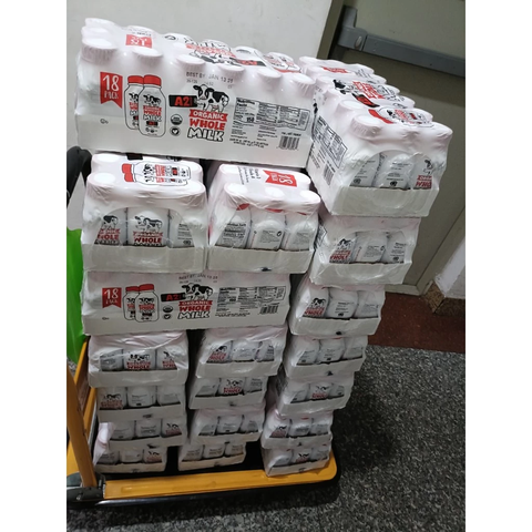 Sữa Tươi A2 Organic Whole Milk Mỹ (Thùng 18 Hộp x 240ml): Giải Pháp Tiêu Hóa Khỏe Mạnh Cho Bé