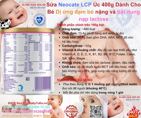 So Sánh Các Sản Phẩm Neocate: Syneo, DHA/ARA, LCP, Gold – Hướng Dẫn Chọn Sữa Cho Trẻ Dị Ứng Đạm Sữa Bò