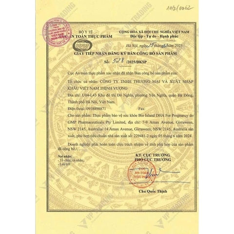 Bio Island DHA Cho Bà Bầu & Calcium Hữu Cơ 60 Viên – Bổ Sung DHA 210mg + Canxi Sữa Bò Hữu Cơ Hỗ Trợ Trí Não, Xương Thai Nhi Phát Triển Toàn Diện