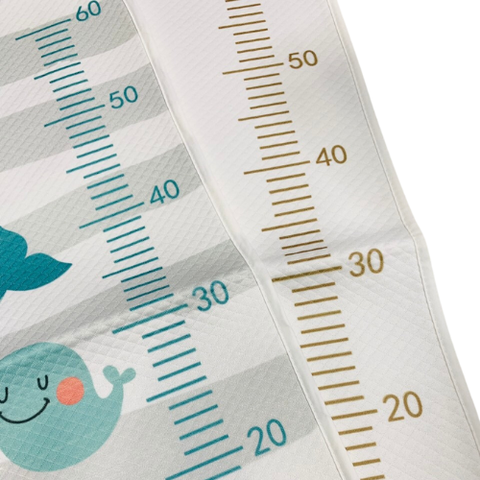 Tấm Lót Chống Thấm Cao Cấp 100% Cotton Organic Manny, 4 Lớp, Bề Mặt Siêu Thấm Hút, Mềm Mại, Thoáng 50*70cm (Có đo chiều cao)